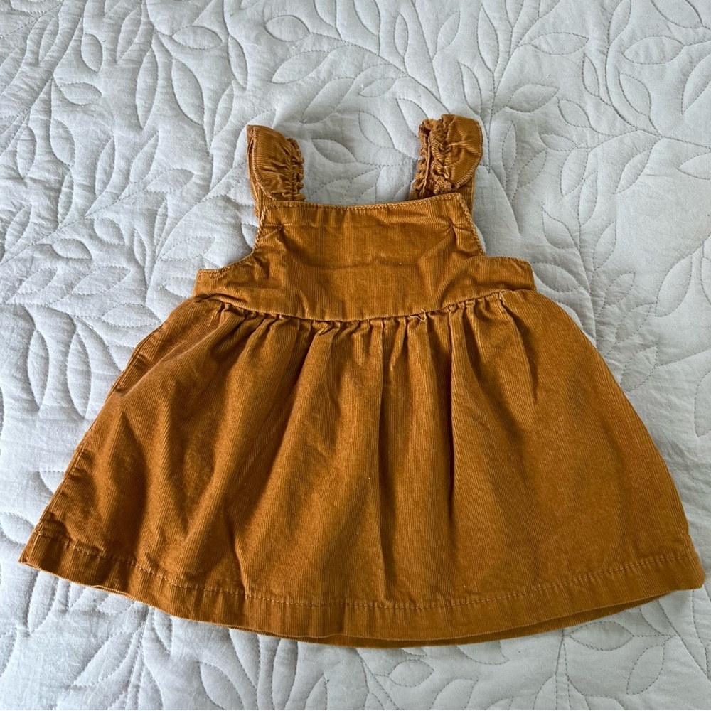 burnt orange dress